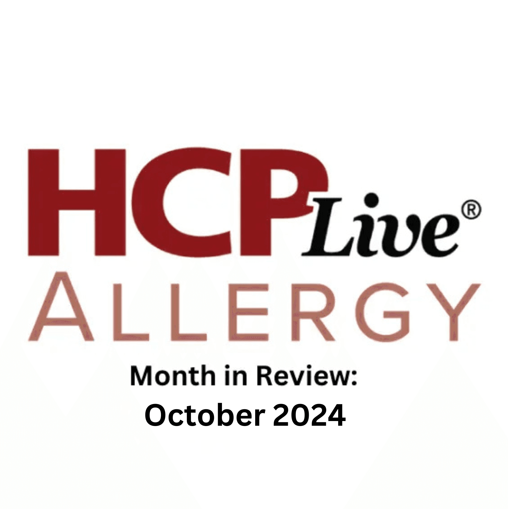 Allergy Month in Review | October 2024