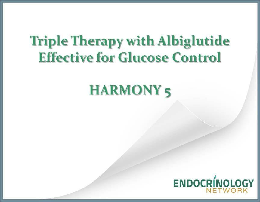 Albiglutide Effective in Triple Therapy for Uncontrolled Type 2 Diabetes 