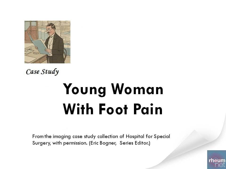 Young Woman With Foot Pain