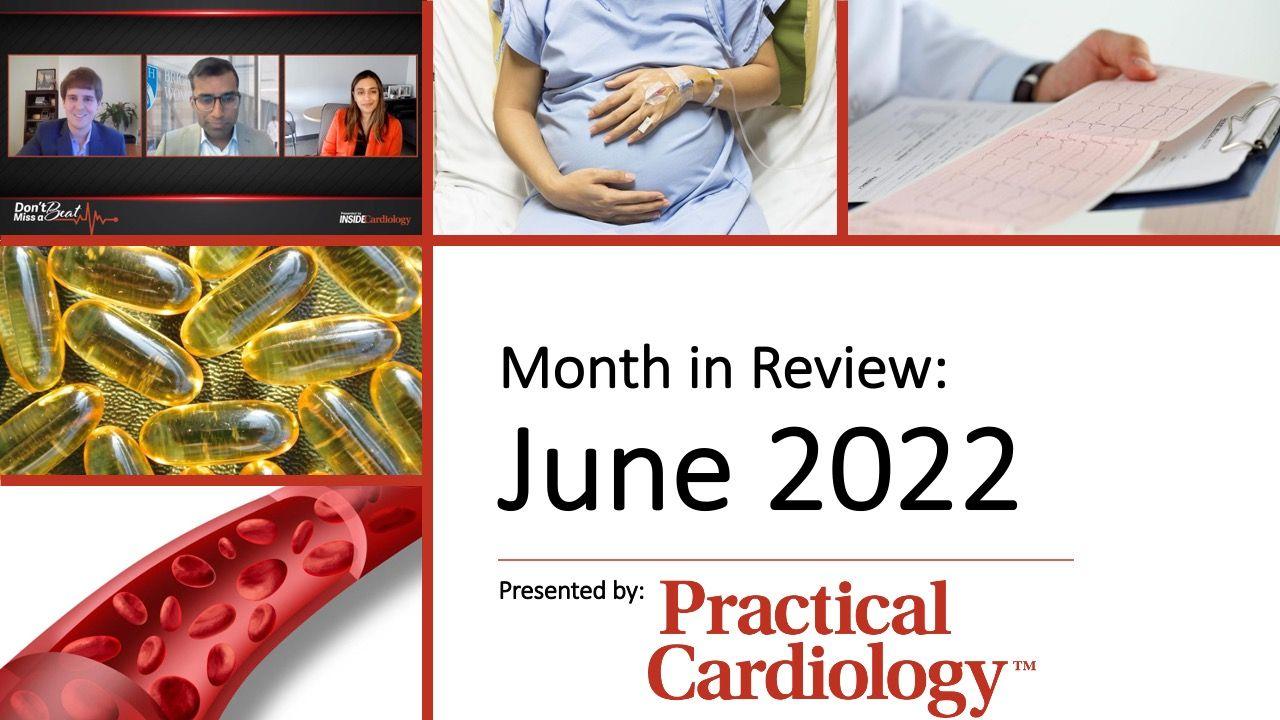 Opening slide for June 2022 month in review slideshow