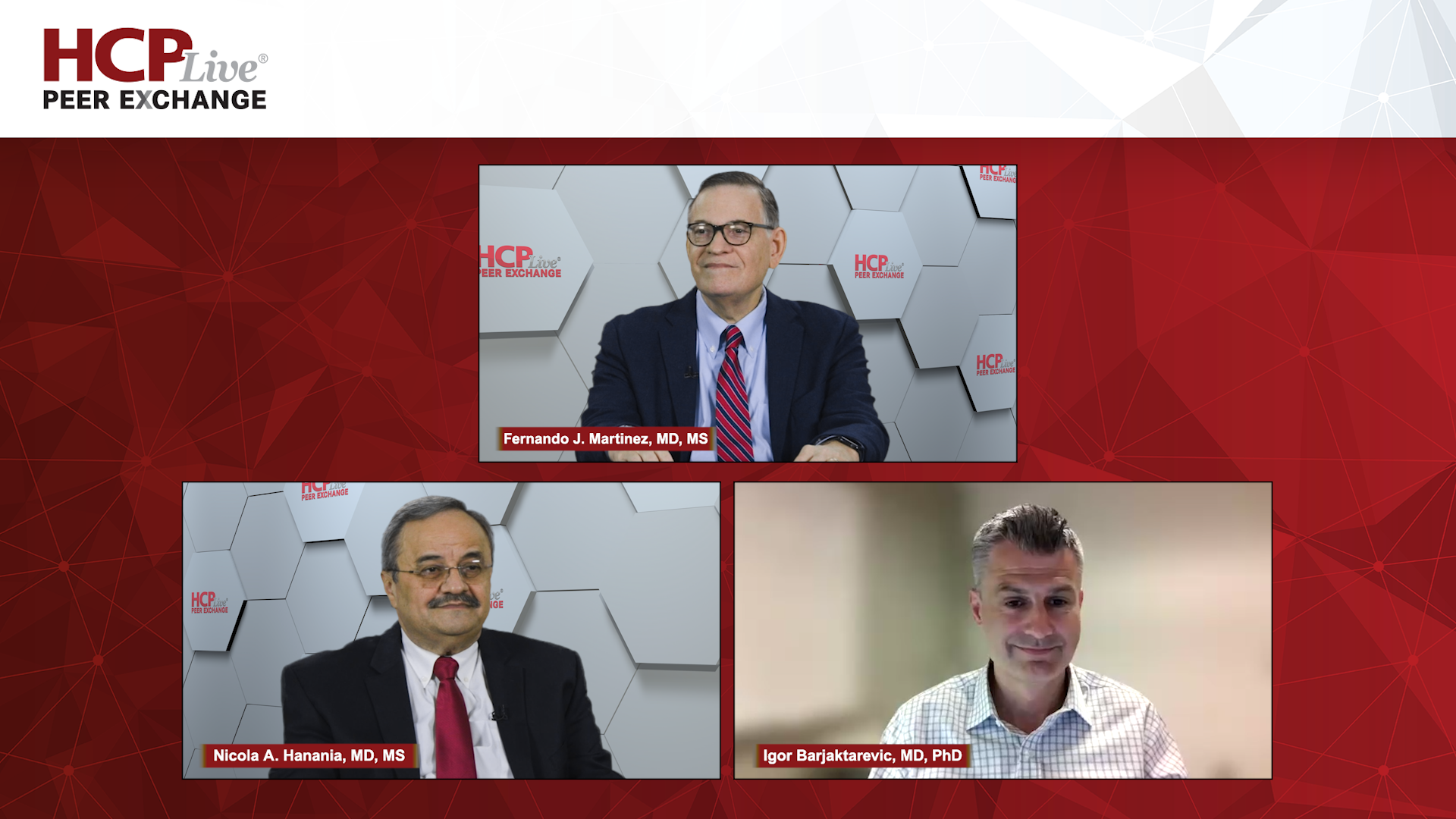 A panel of 3 experts on COPD