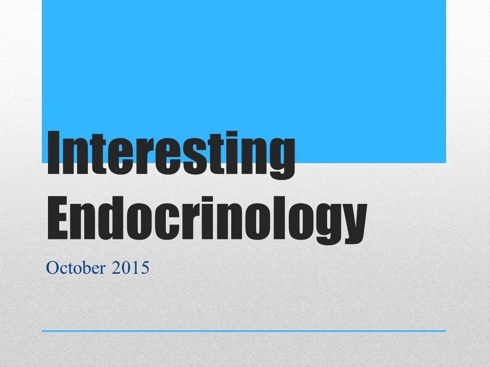 Interesting Endo: Obesity Paradox, Bariatric Surgery