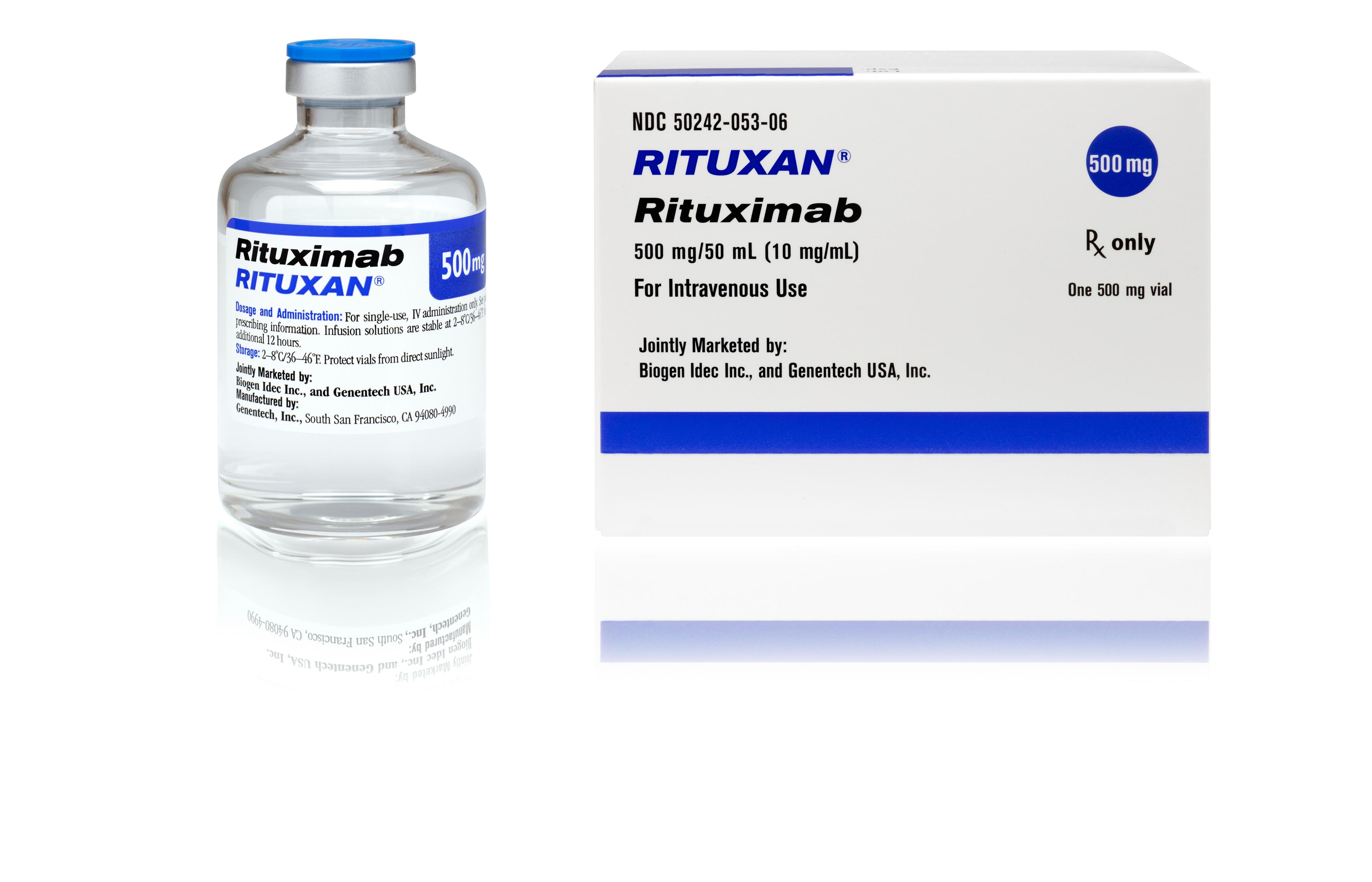 HFF Rituxan 500mg (©Genentech)