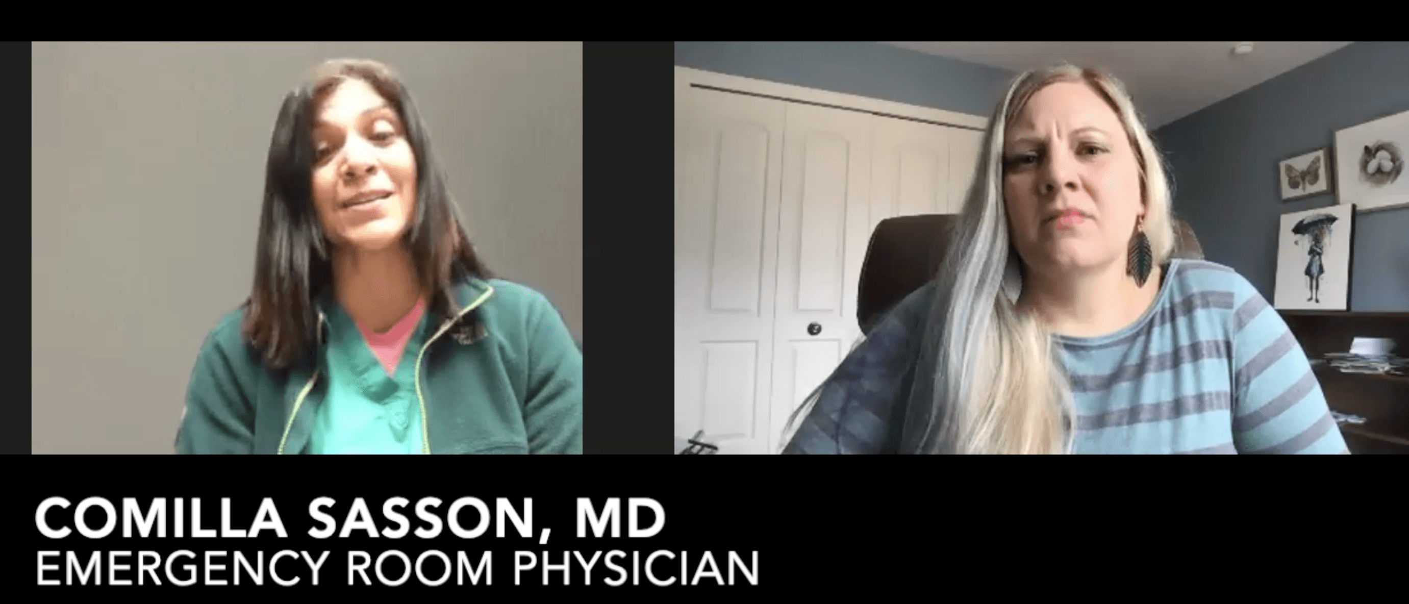 COVID VIDEO SERIES: Comilla Sasson, MD