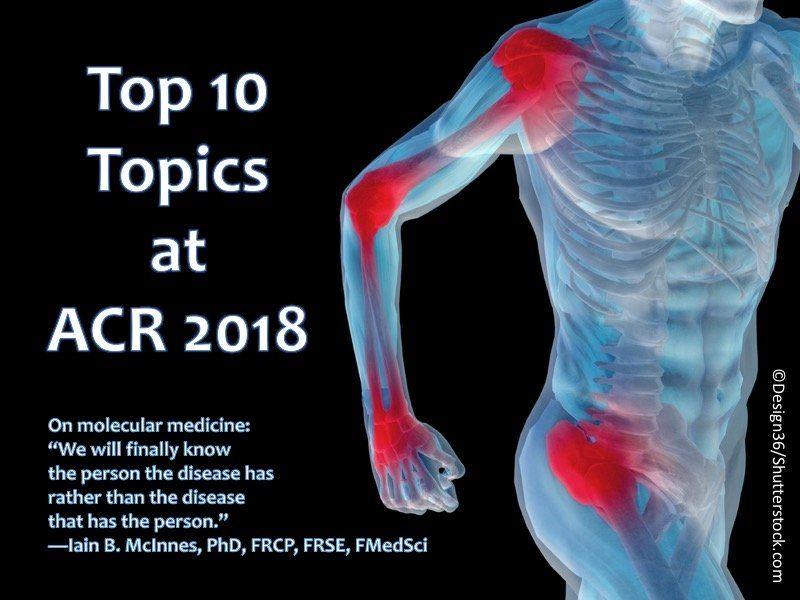 Top 10 Topics at ACR 2018